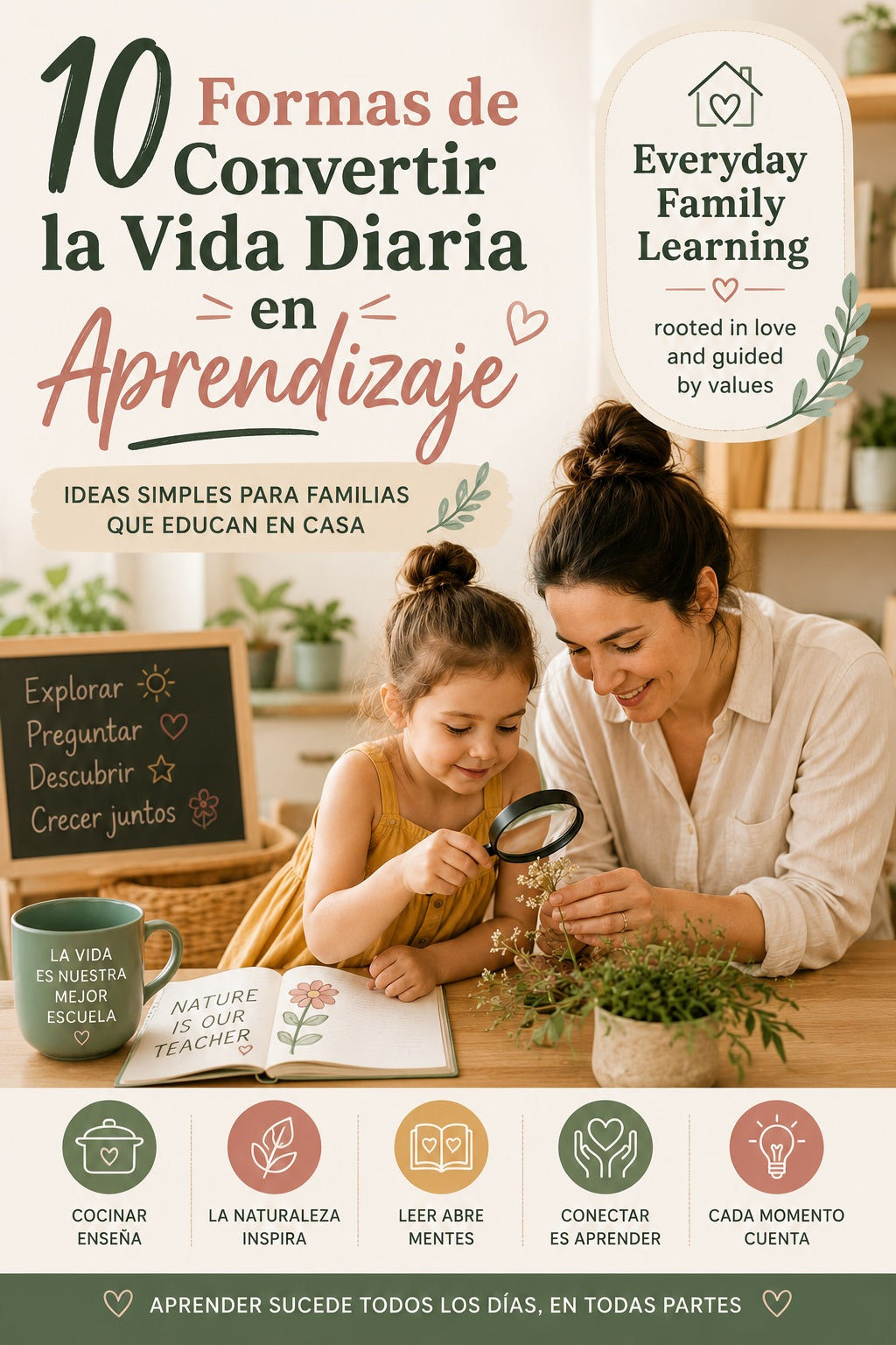 10 formas de convertir la Vida Diaria en Aprendizaje - y sin libros :)