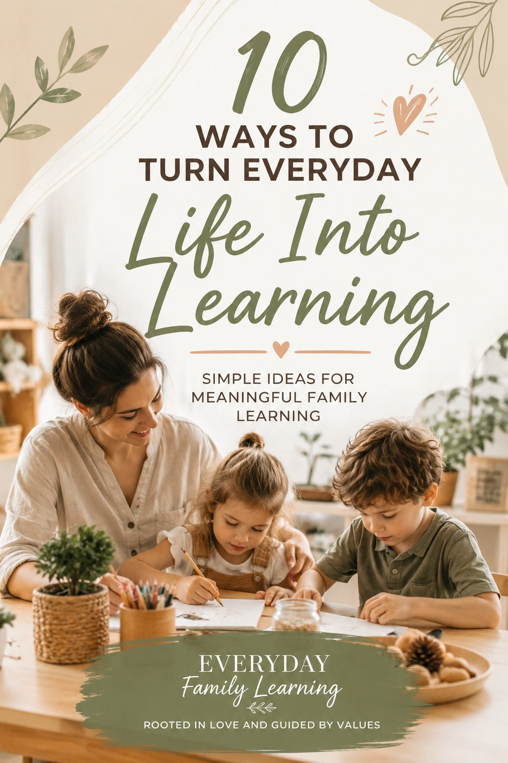 Discover 10 simple ways to turn everyday life into meaningful learning opportunities.